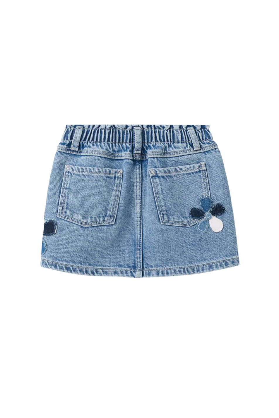 Девочкам Mango Kids Юбка джинсовая PATCHSET (цвет ), артикул 27095144 | Фото 2