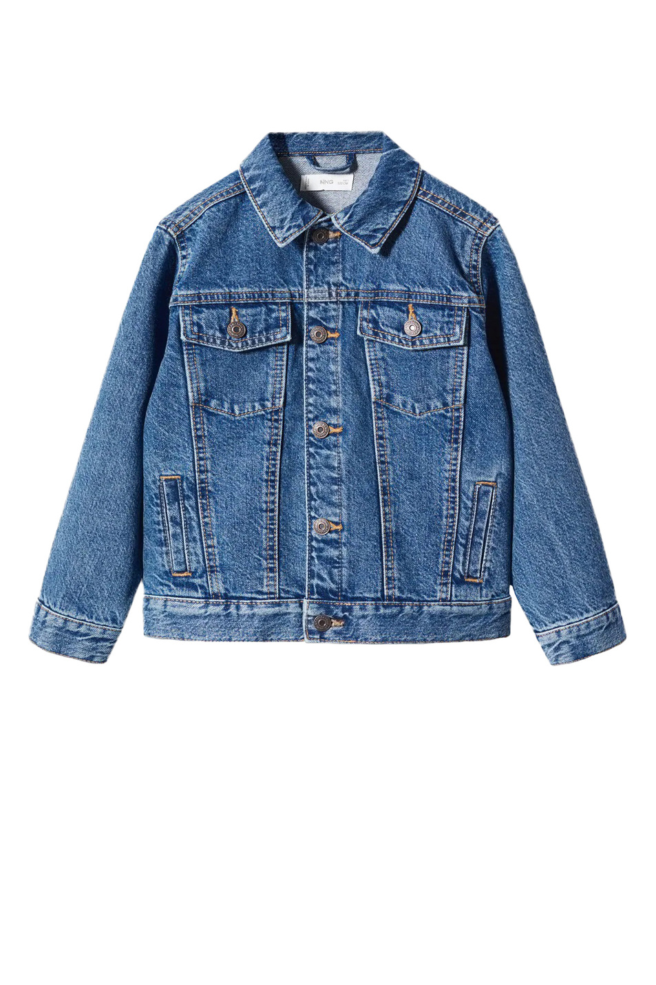 Мальчикам Mango Kids Куртка джинсовая DIEGO (цвет ), артикул 47002879 | Фото 1