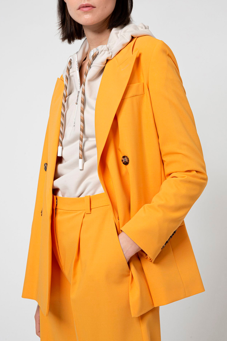 HUGO Двубортный пиджак Amaki свободного кроя (цвет ), артикул 50450253 | Фото 3