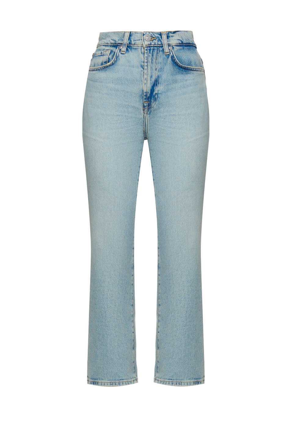Женский 7 for all Mankind Джинсы из эластичного хлопка (цвет ), артикул JSSLC650SH | Фото 1