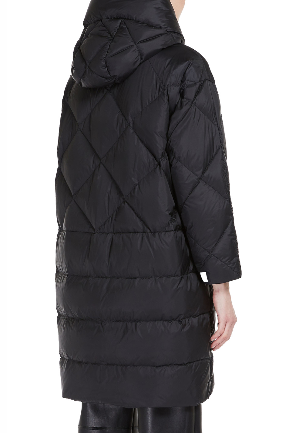 Женский Max Mara Полупальто стеганое TREFE с капюшоном (цвет ), артикул 2394960536 | Фото 4