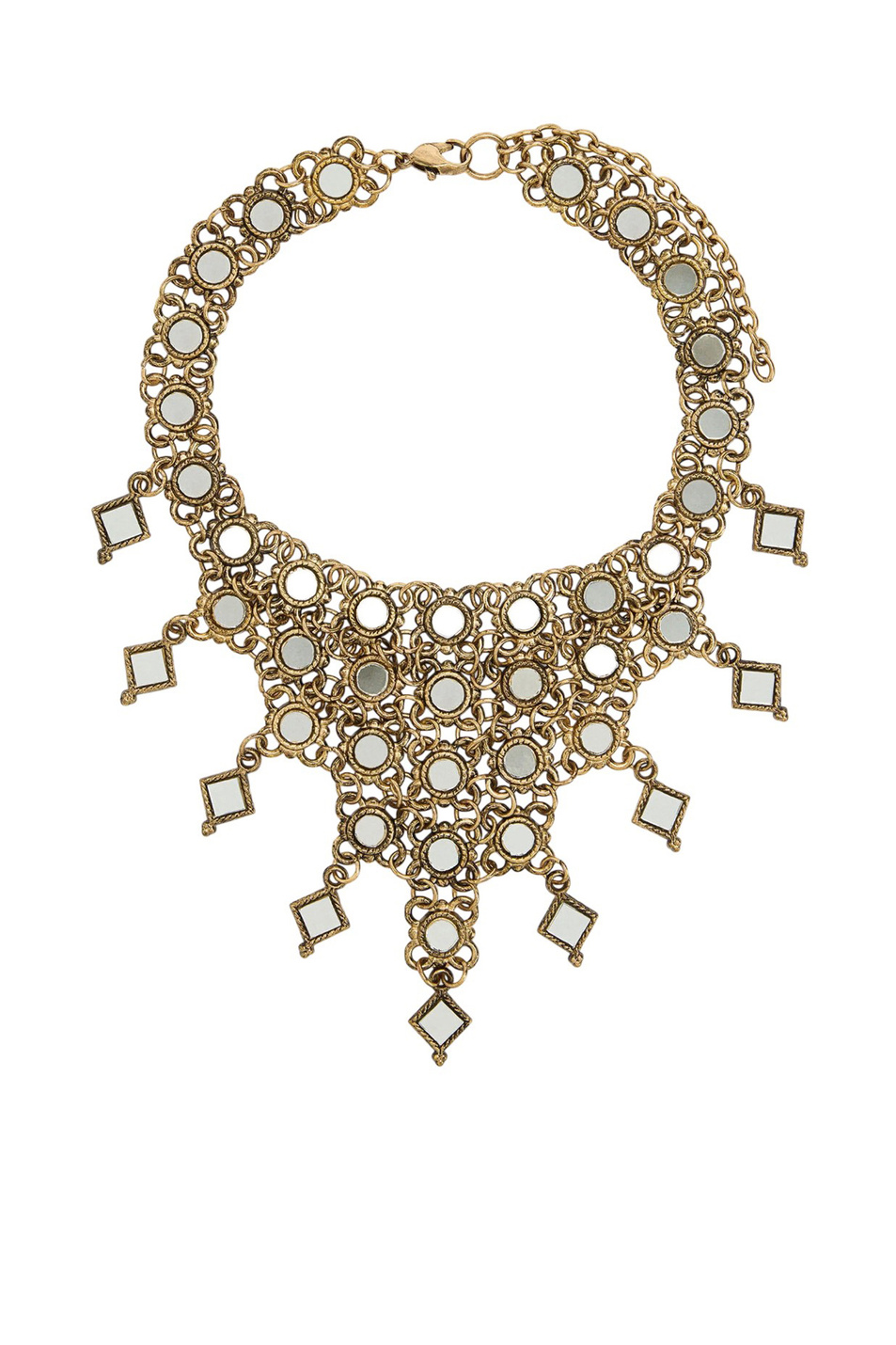 Колье с декором|Основной цвет:Золотой Женский Parfois Колье с декором (цвет ), артикул 242550 | Фото 1