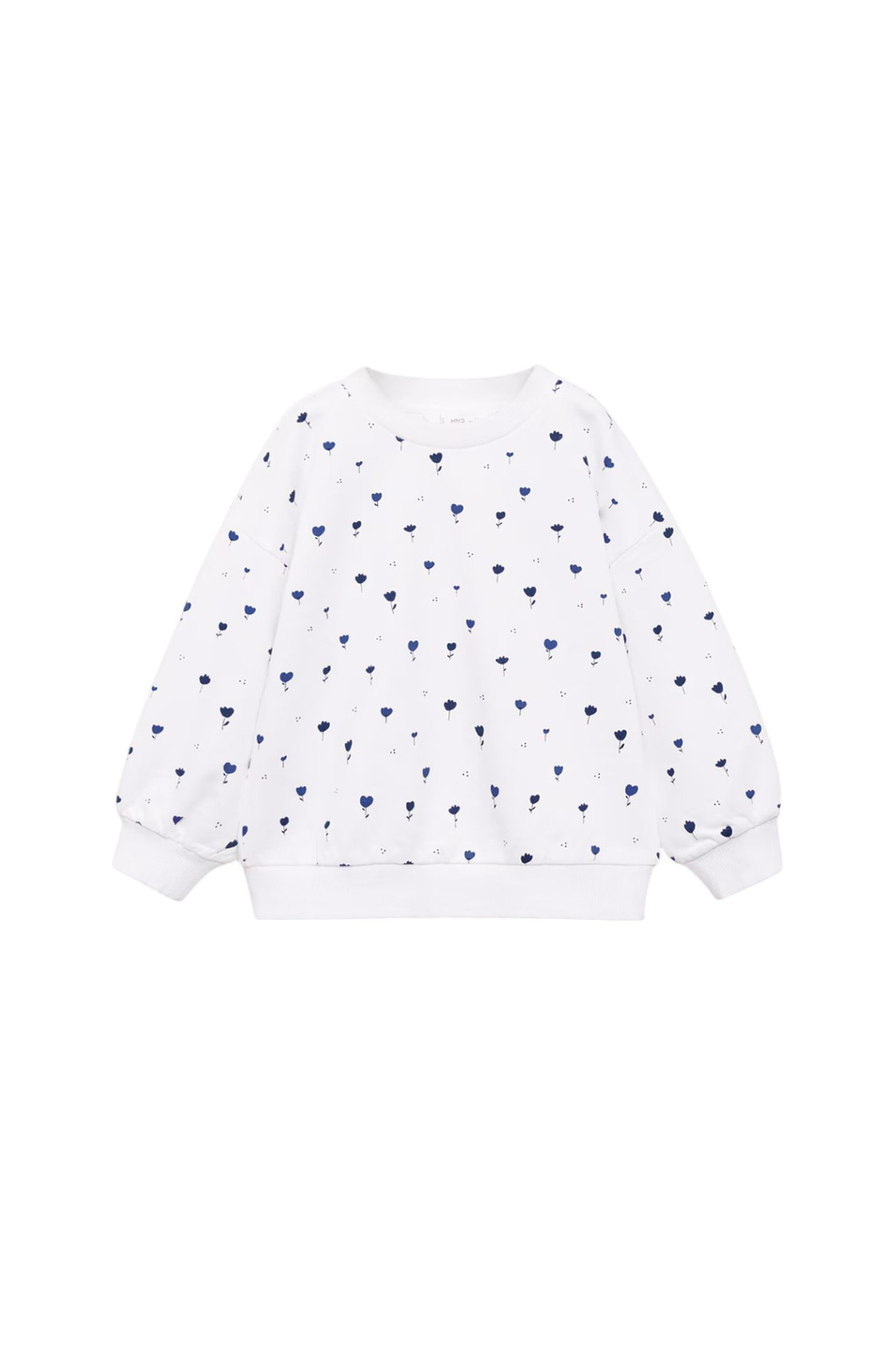 Малышкам девочкам Mango Kids Свитшот PRADO из хлопка (цвет ), артикул 87074802 | Фото 1
