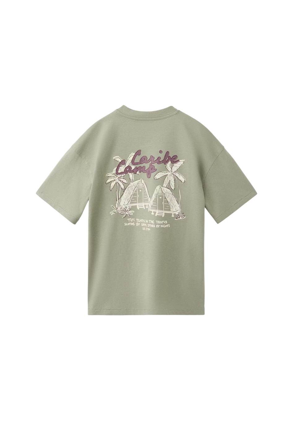 Мальчикам Mango Kids Футболка CABIN из хлопка (цвет ), артикул 27048265 | Фото 2