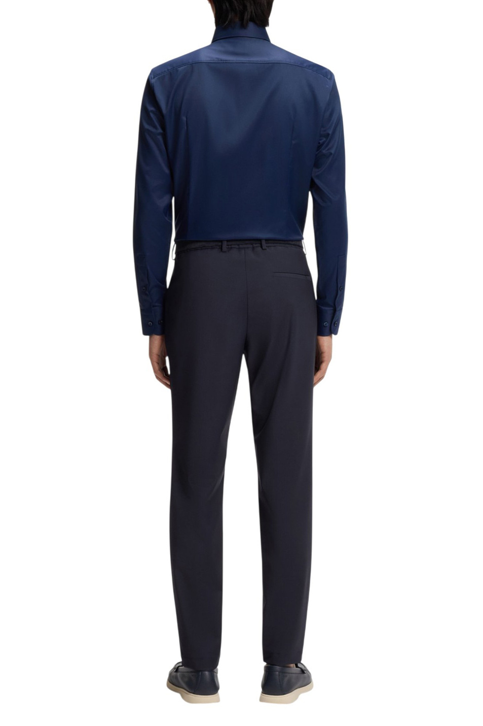 Мужской BOSS Брюки Genius из смесовой шерсти (цвет ), артикул 50556758 | Фото 4