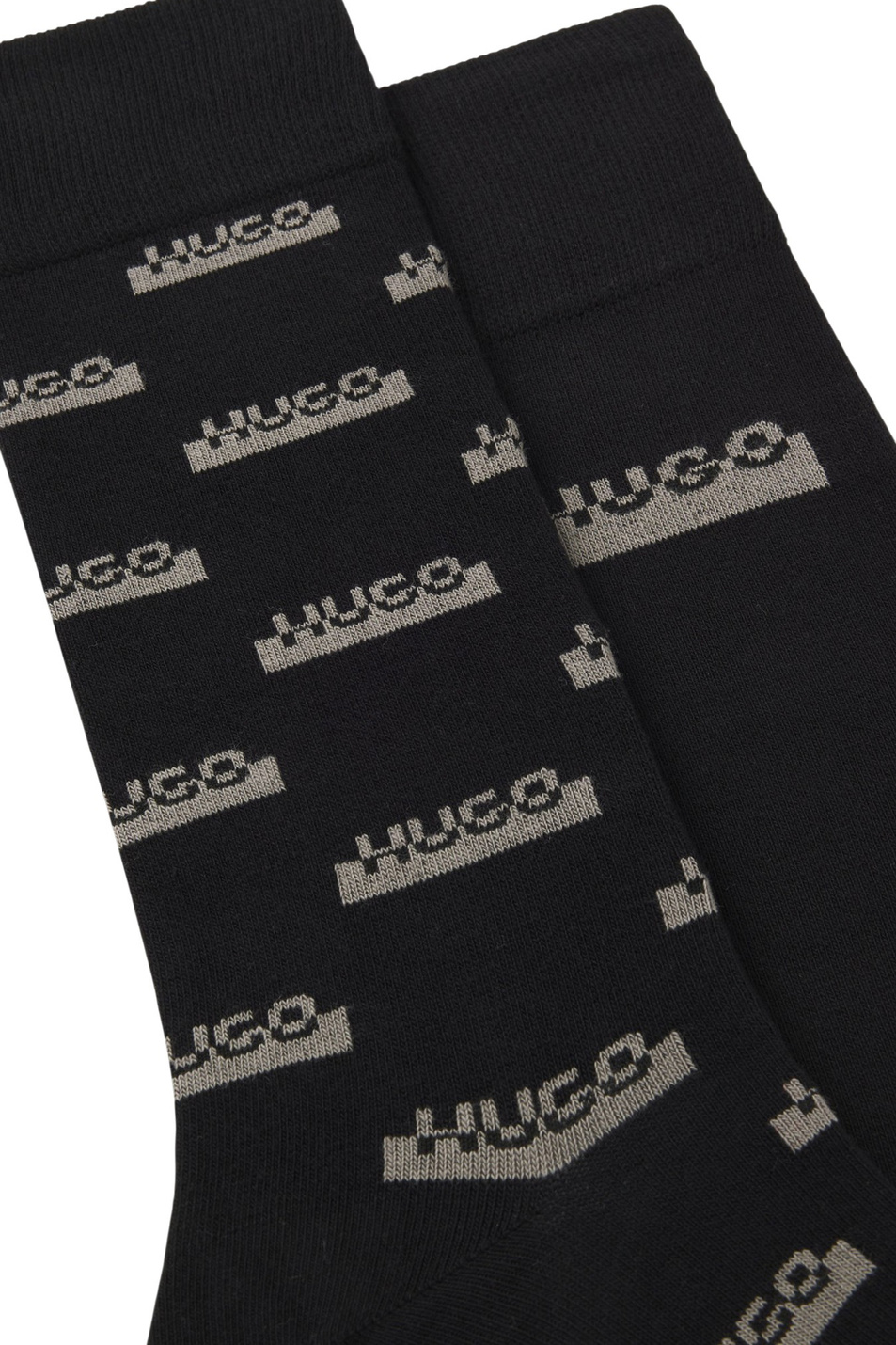 Носки в комплекте из 2 пар|Основной цвет:Черный Мужской HUGO Носки в комплекте из 2 пар (цвет ), артикул 50546669 | Фото 2