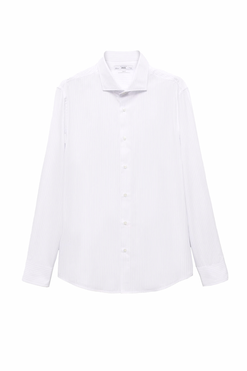 Рубашка LUISIANA приталенного кроя|Основной цвет:Белый|Артикул:67070622 | Фото 1