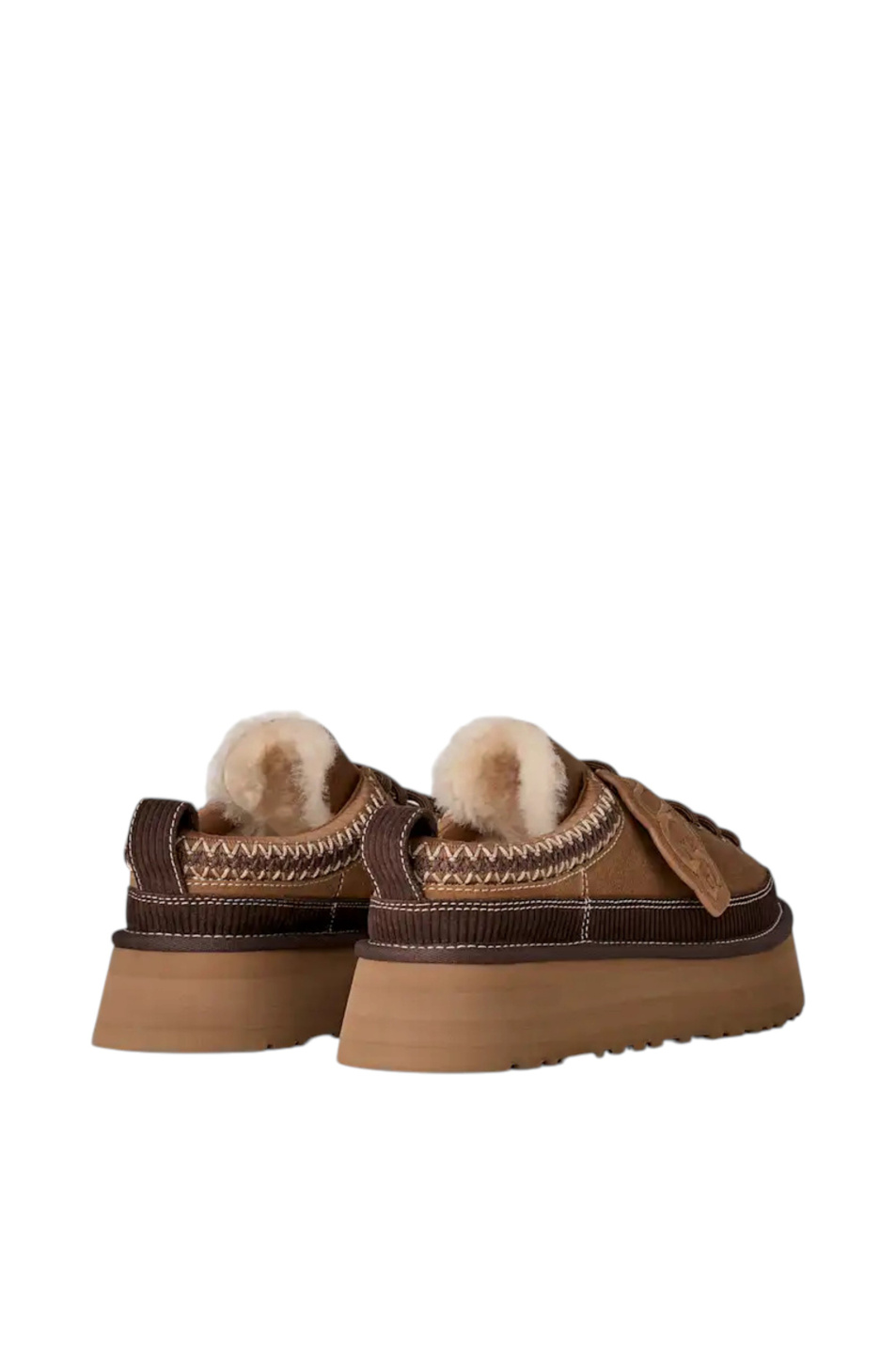 Женский UGG Угги HERITAGE LACE-UP из натуральной замши (цвет ), артикул 1180361 | Фото 4