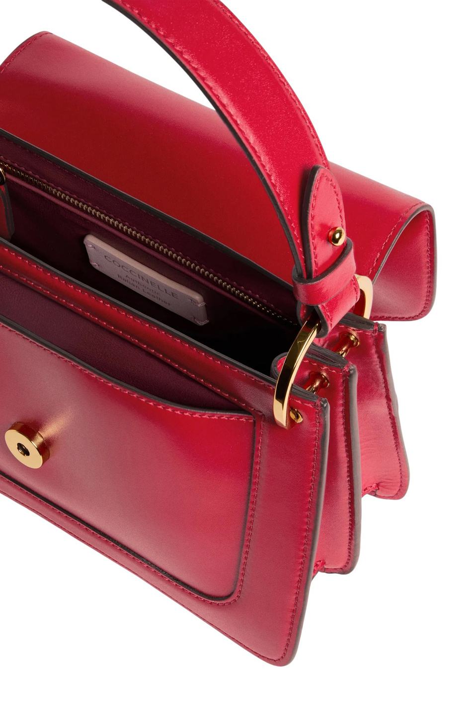 Женский Coccinelle Сумка C-ME SMALL из натуральной кожи (цвет ), артикул E1SSK180201 | Фото 3