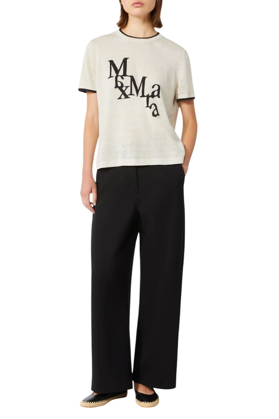 Женский Max Mara Джемпер с принтом (цвет ), артикул 2619361033 | Фото 3