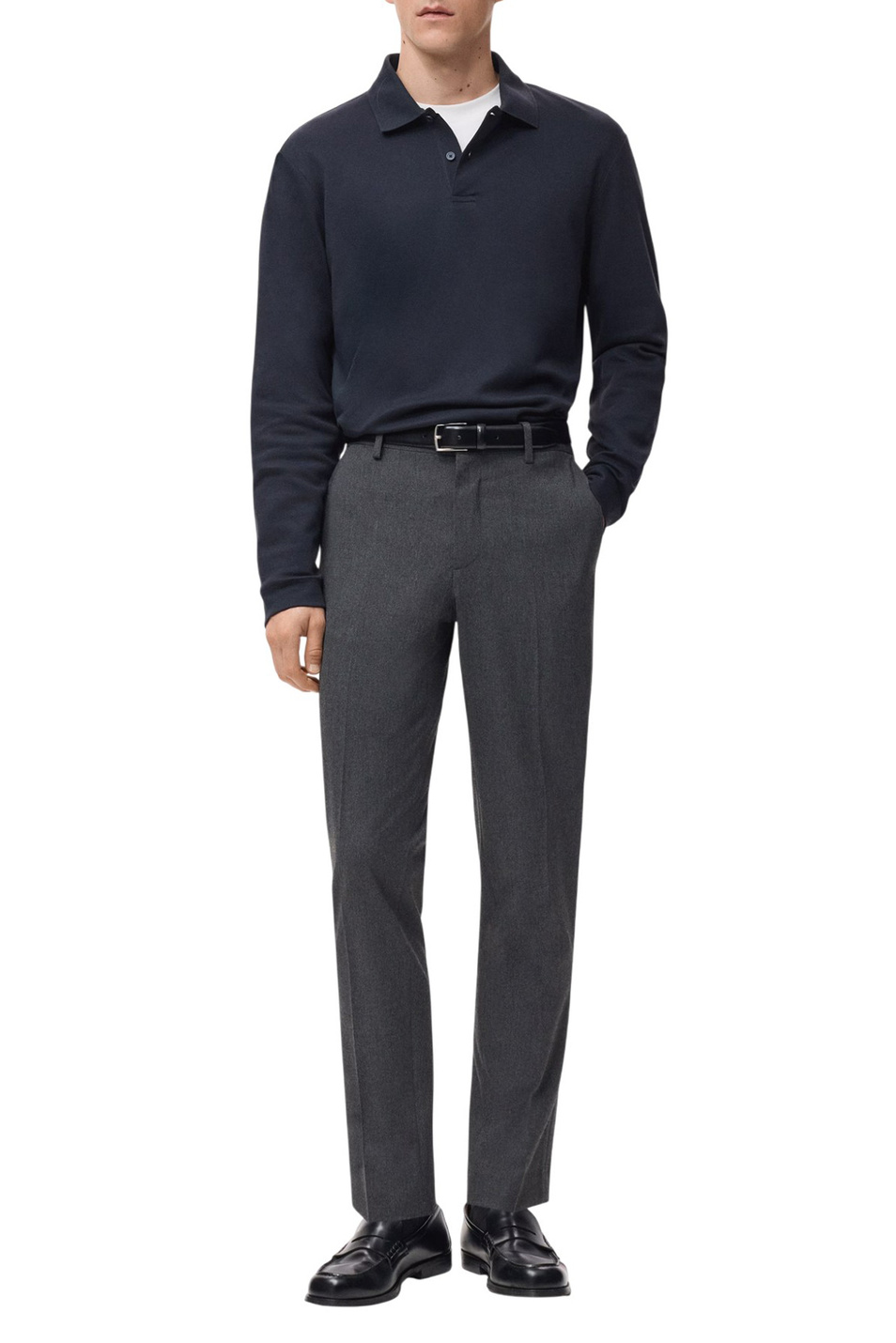 Мужской Mango Man Джемпер-поло GARETHP (цвет ), артикул 27081256 | Фото 2