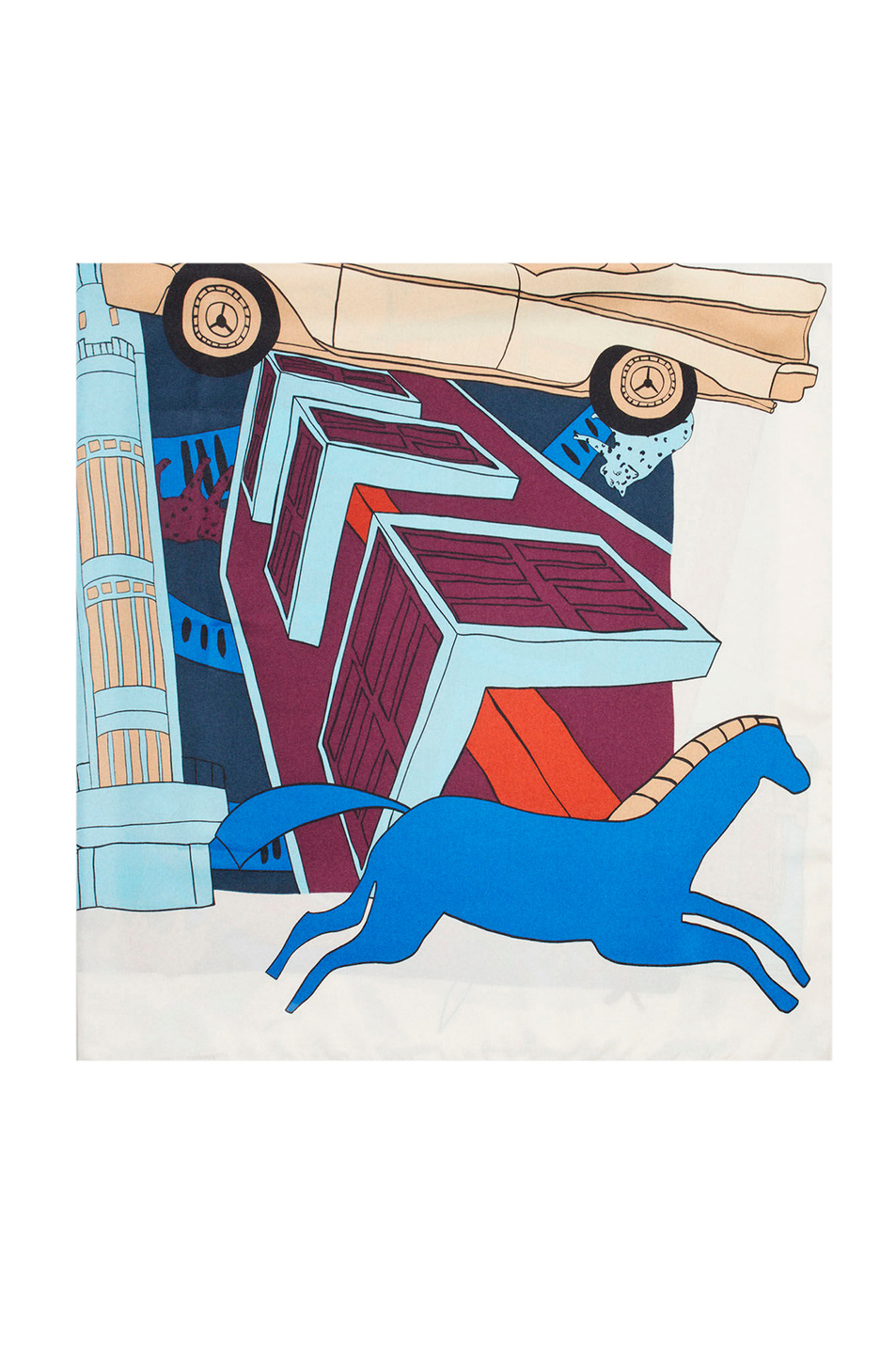 Parfois Квадратный шейный платок (цвет ), артикул 197523 | Фото 1