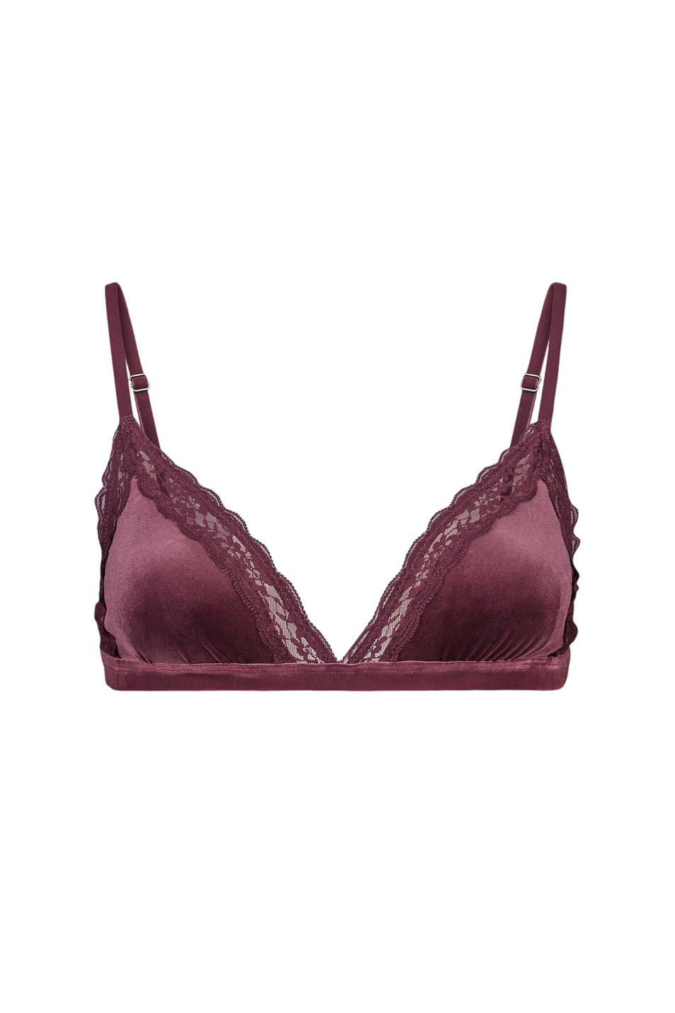 Бюстгальтер с треугольными чашечками|Основной цвет:Бордовый Женский Women'secret Бюстгальтер с треугольными чашечками (цвет ), артикул 4022566 | Фото 1