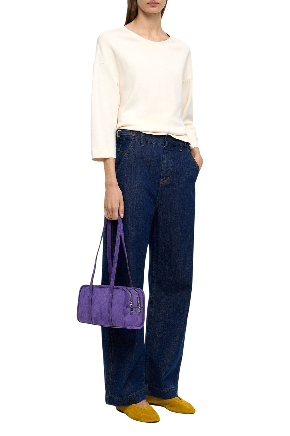 Женский Parfois Лонгслив однотонный (цвет ), артикул 241575 | Фото 2