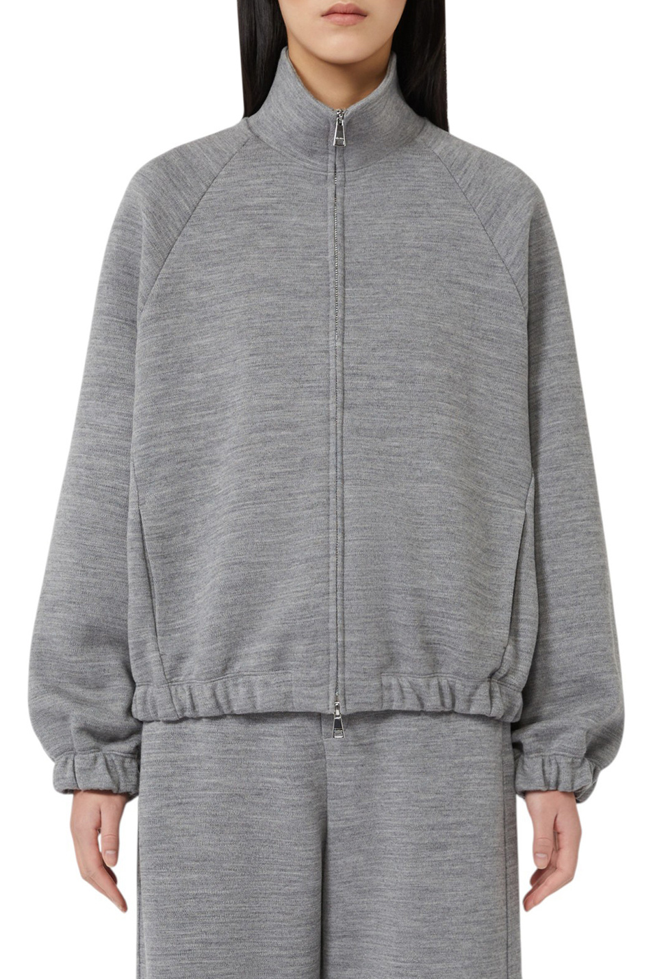 Женский Max Mara Толстовка FRINE с эластичными манжетами (цвет ), артикул 2521926019 | Фото 3