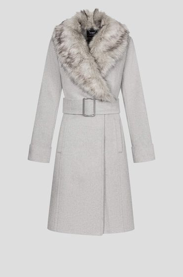 Orsay Пальто из смесовой шерсти со съемным искусственным мехом на воротнике (цвет ), артикул 830244 | Фото 1