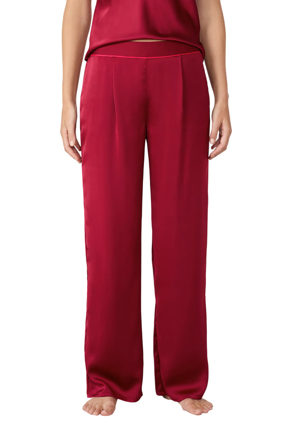 Женский Etam Брюки ERIKE из атласа (цвет ), артикул 6555704 | Фото 1