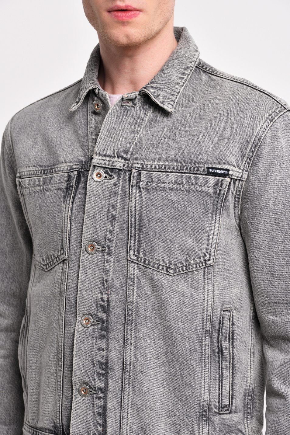 Мужской Superdry Куртка джинсовая (цвет ), артикул M5010002A | Фото 5
