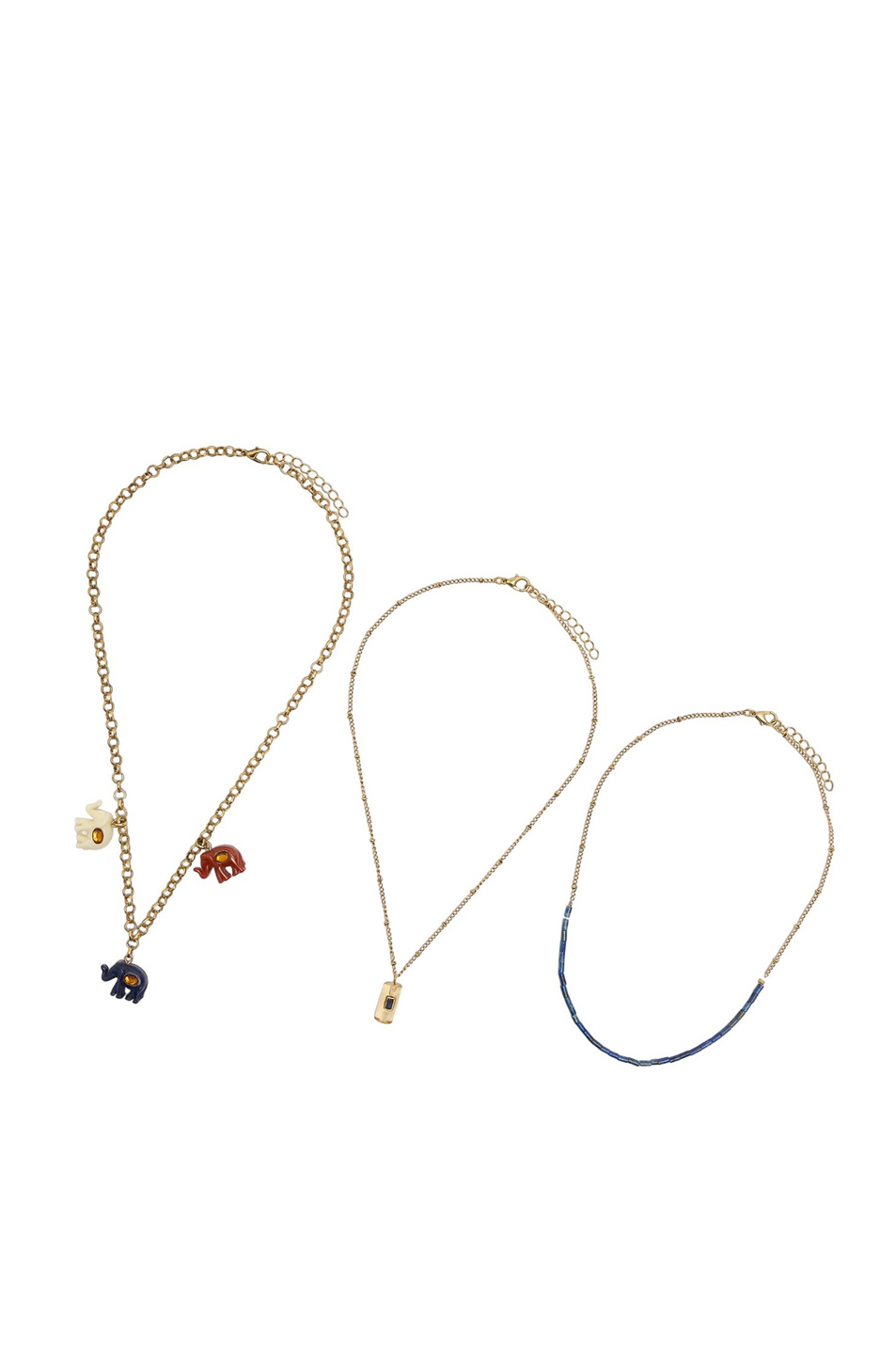Женский Parfois Ожерелье в комплекте из 3 шт (цвет ), артикул 241746 | Фото 2