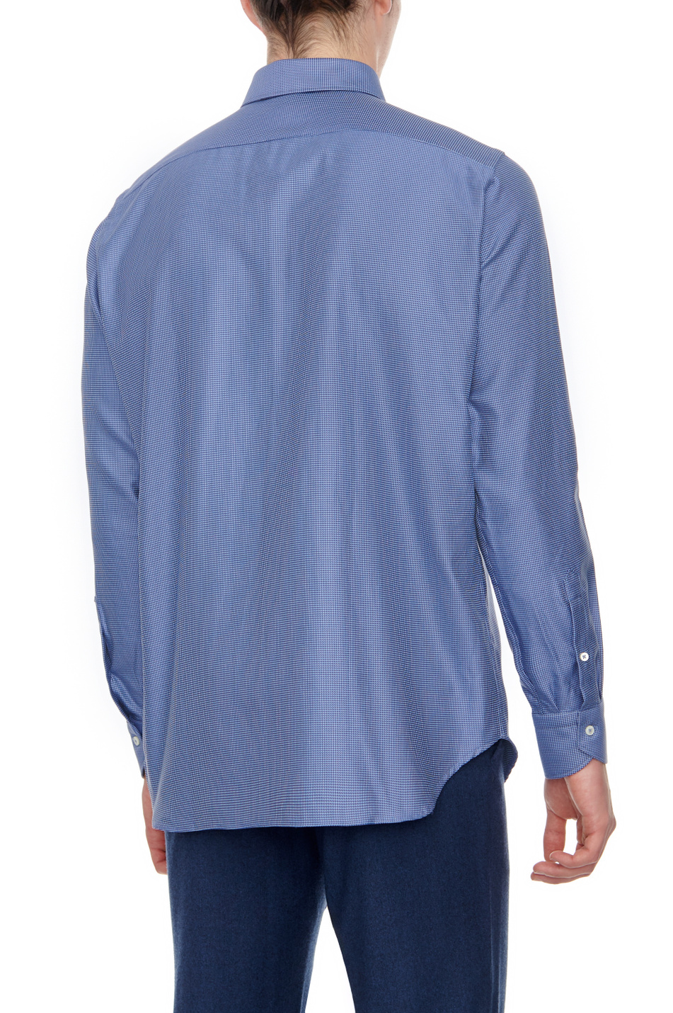 Мужской Canali Рубашка из натурального хлопка (цвет ), артикул 7A1GD03000 | Фото 4
