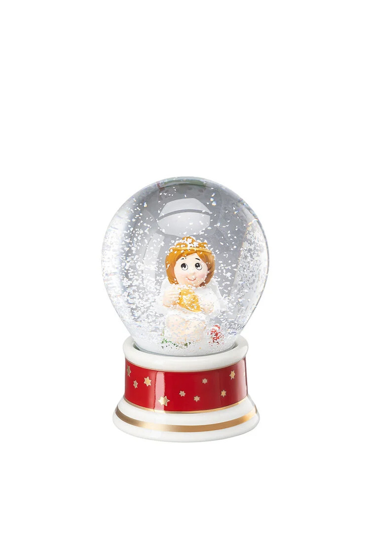 Снежный шар "Ангел", 12 см|Основной цвет:Разноцветный|Артикул:02372-727211-27560 | Фото 1