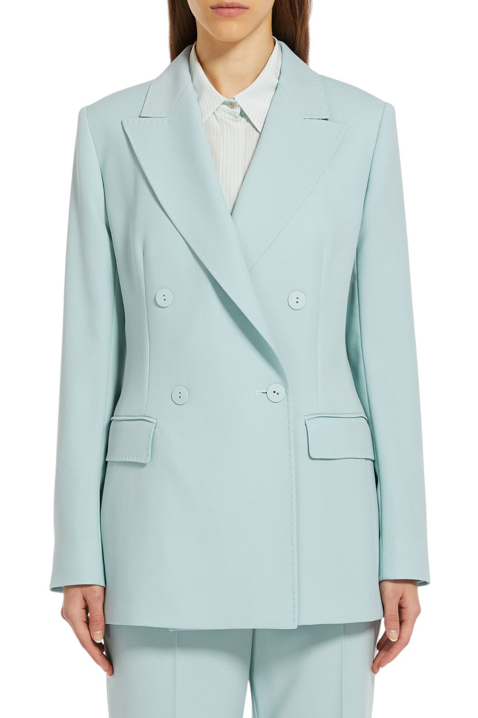 Женский Max Mara Пиджак CAUCASO из натуральной шерсти (цвет ), артикул 2416041091 | Фото 3