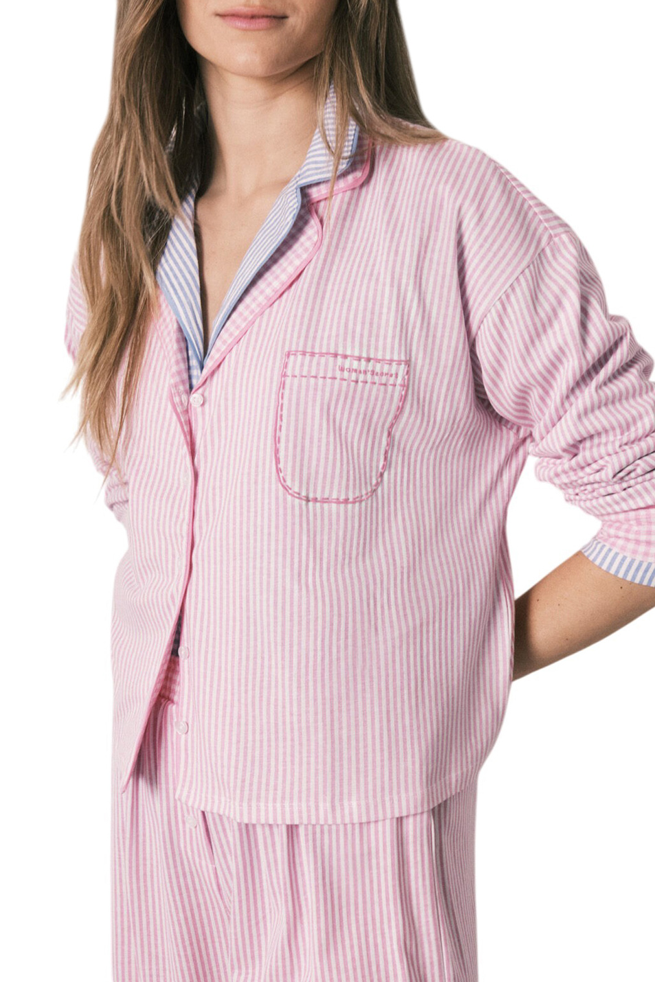 Женский Women'secret Пижама в рубашечном стиле (цвет ), артикул 3593022 | Фото 4