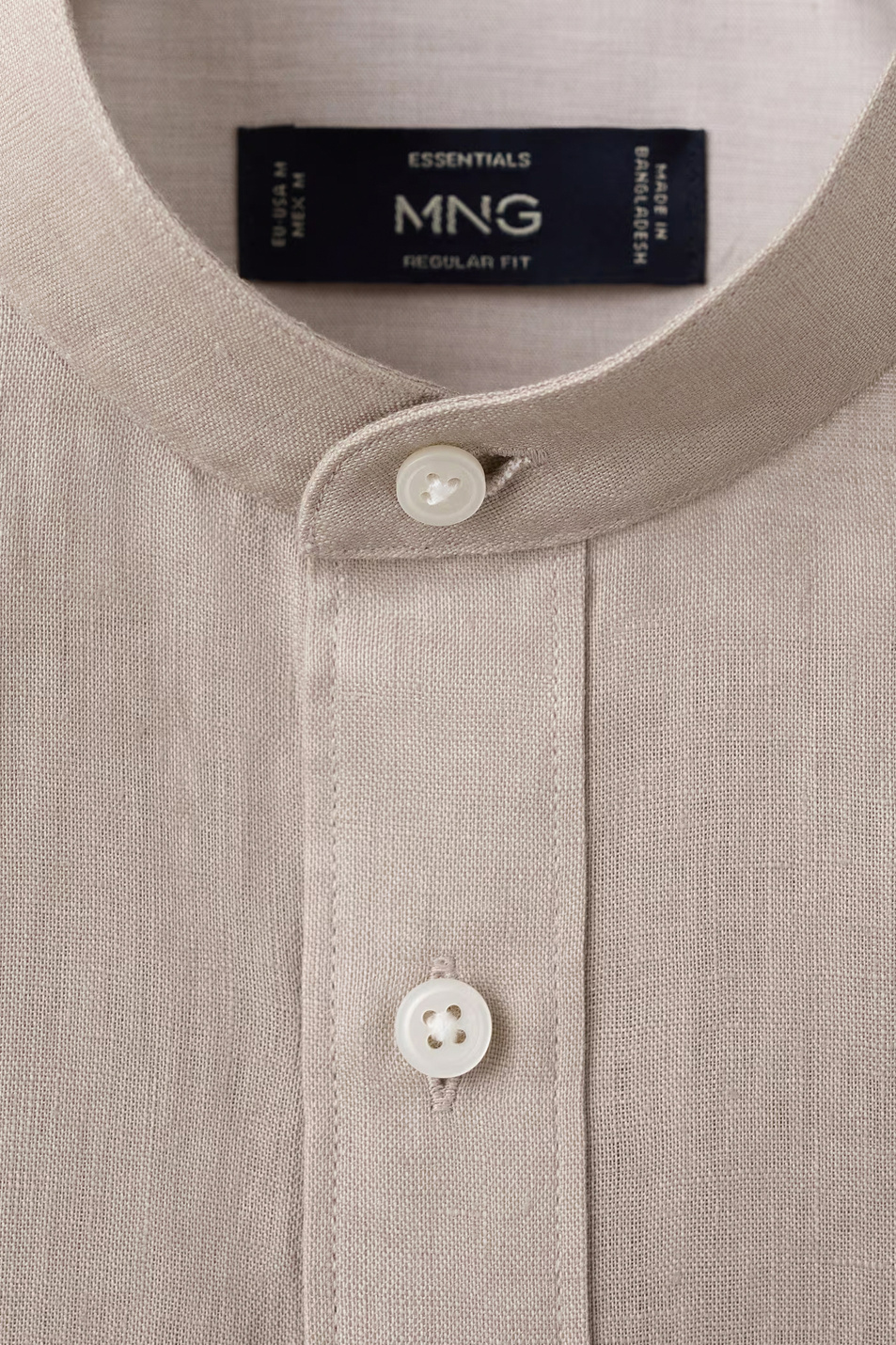 Мужской Mango Man Рубашка CHENNAI из льна (цвет ), артикул 27075937 | Фото 2