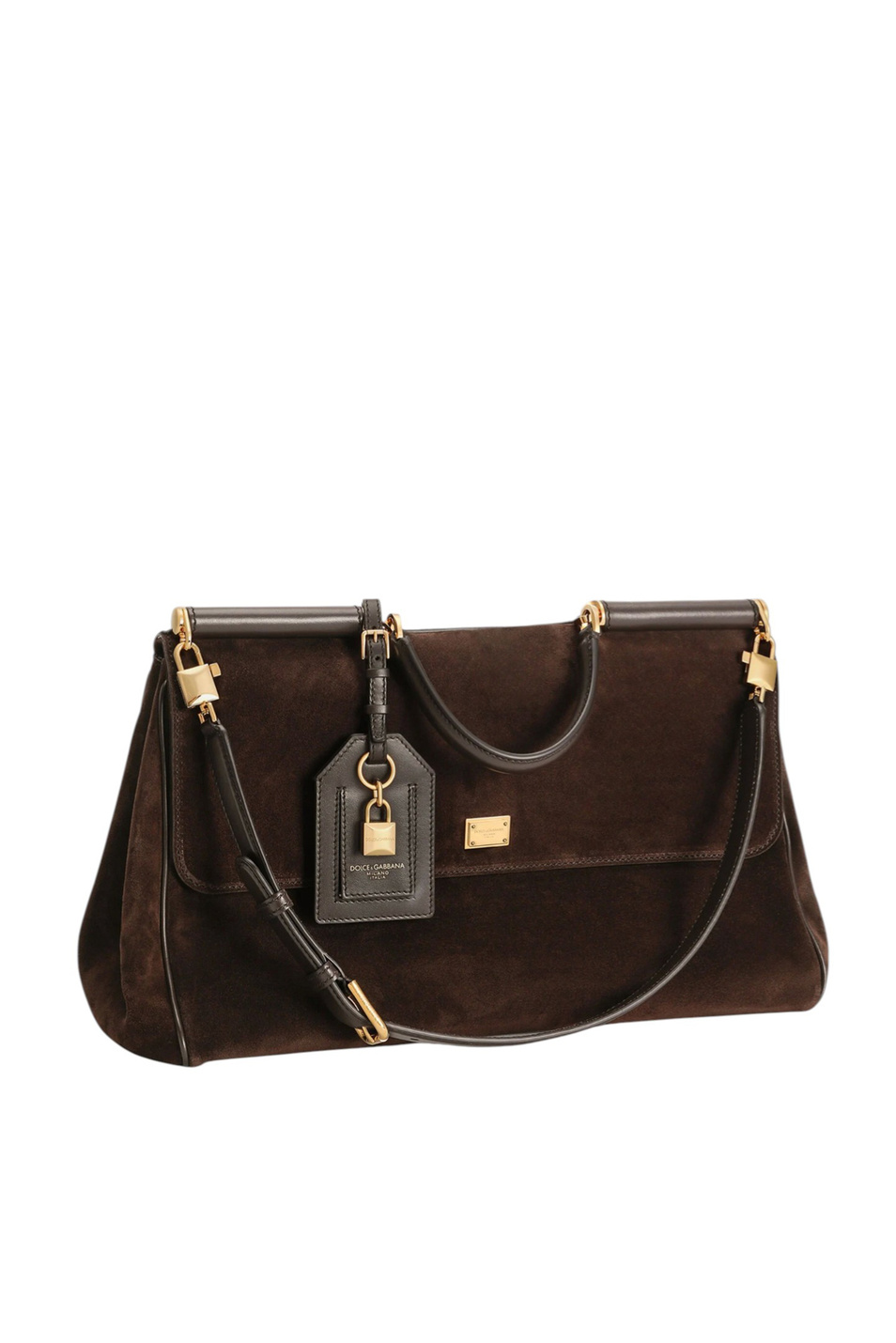 Женский Dolce & Gabbana Сумка My Sicily из натуральной замши (цвет ), артикул BB7814-BO903 | Фото 3