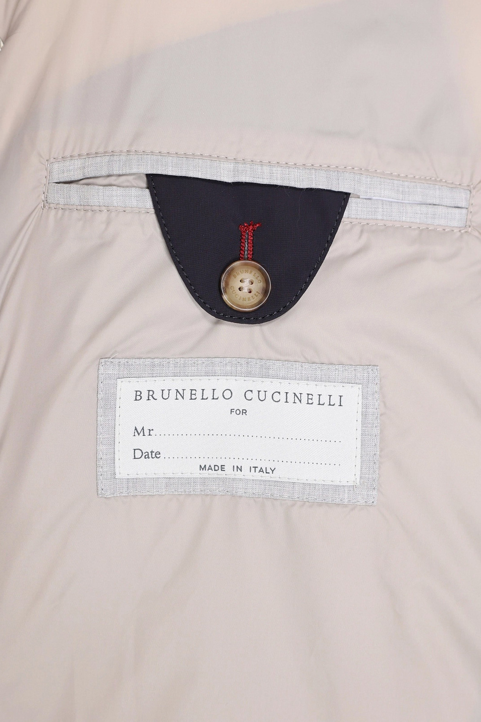 Куртка стеганая|Основной цвет:Синий Мужской Brunello Cucinelli Куртка стеганая (цвет ), артикул MM4911823 | Фото 4