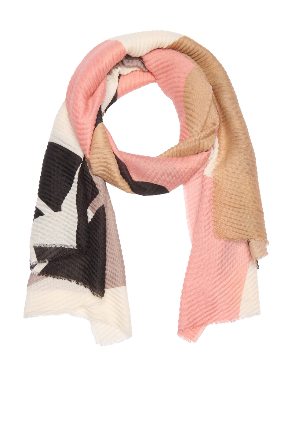 Orsay Плиссированный шарф с принтом (цвет ), артикул 928422 | Фото 1