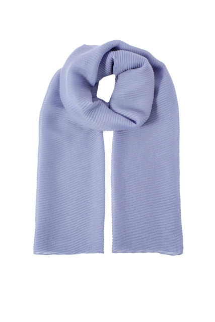 Однотонный шарф|Основной цвет:Голубой|Артикул:387011 | Фото 1