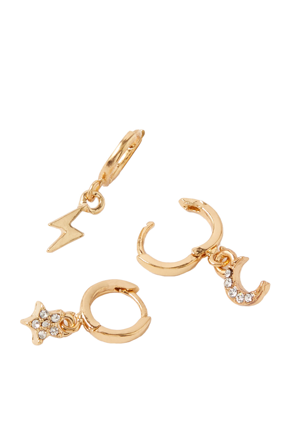 Женский Accessorize Серьги-кольца (цвет ), артикул 181989 | Фото 2