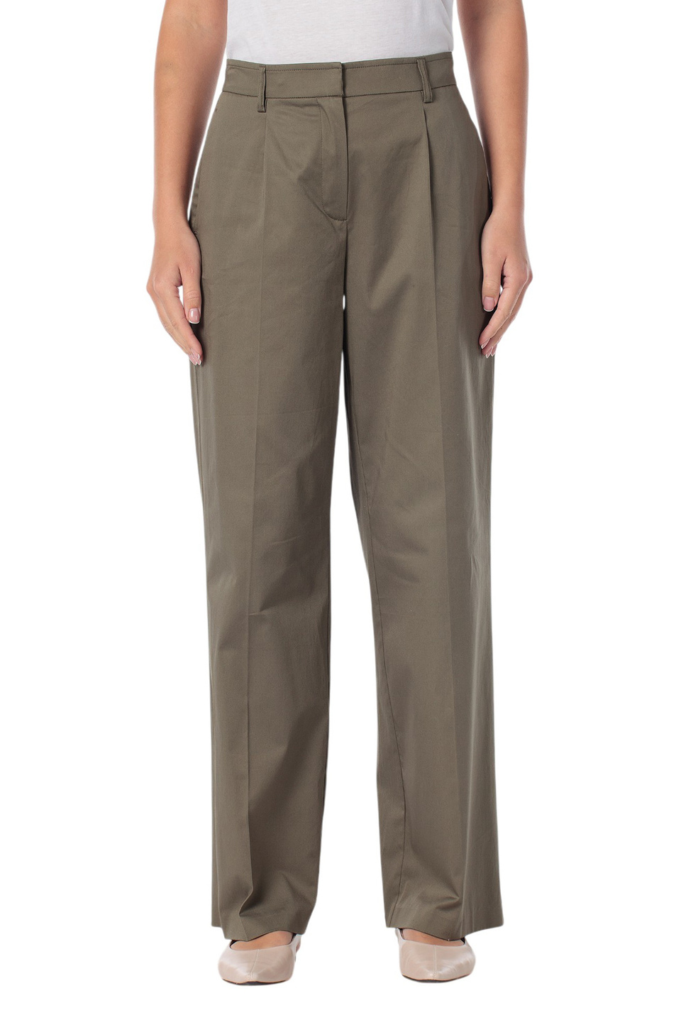 Женский Gerry Weber Брюки однотонные (цвет ), артикул N67089 | Фото 3