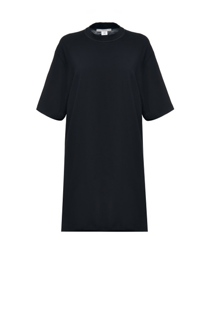 Платье с металлическим лого на спинке|Основной цвет:Черный|Артикул:S7A611580 | Фото 1