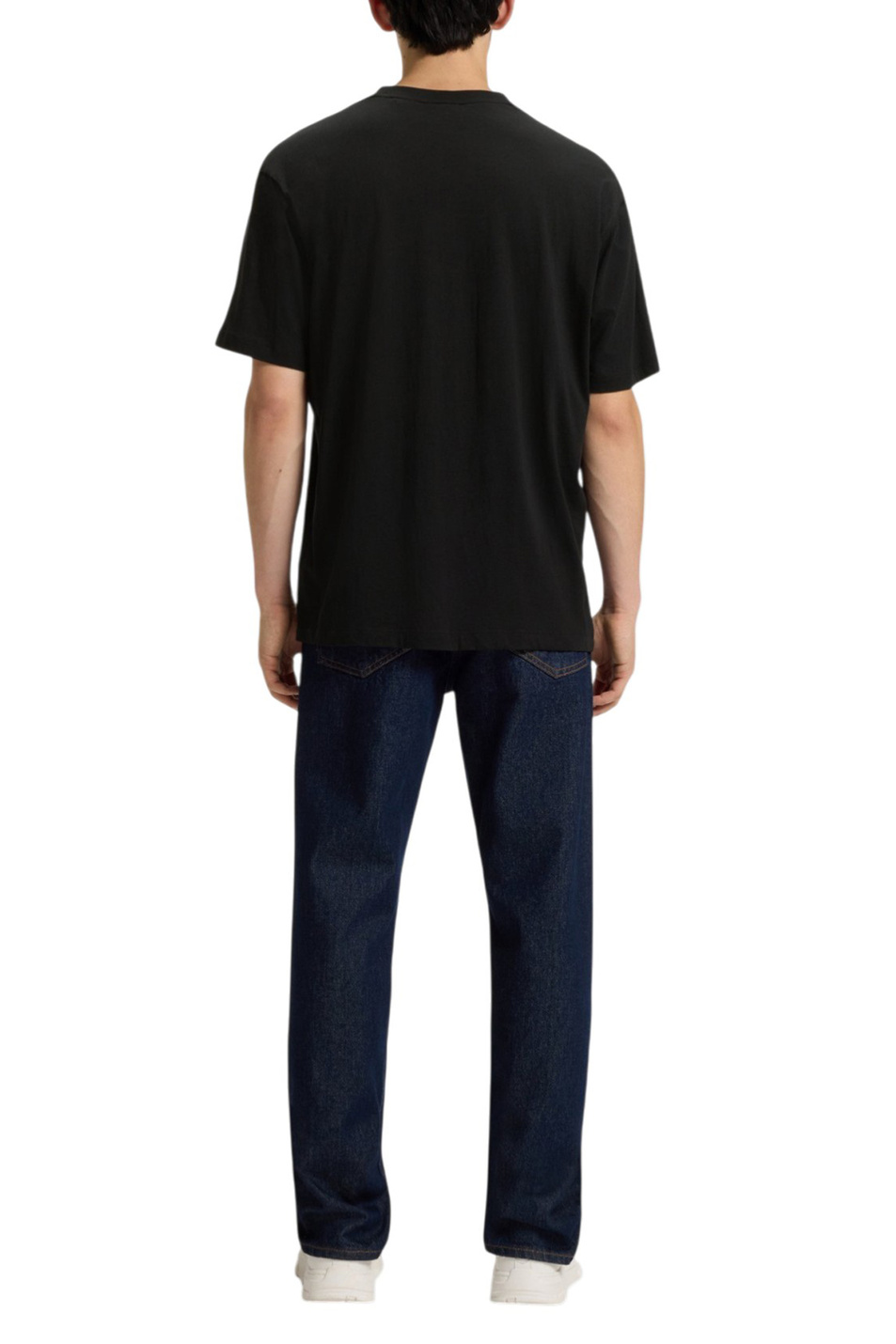 Мужской HUGO Футболка Nico из хлопка с логотипом (цвет ), артикул 50522376 | Фото 4