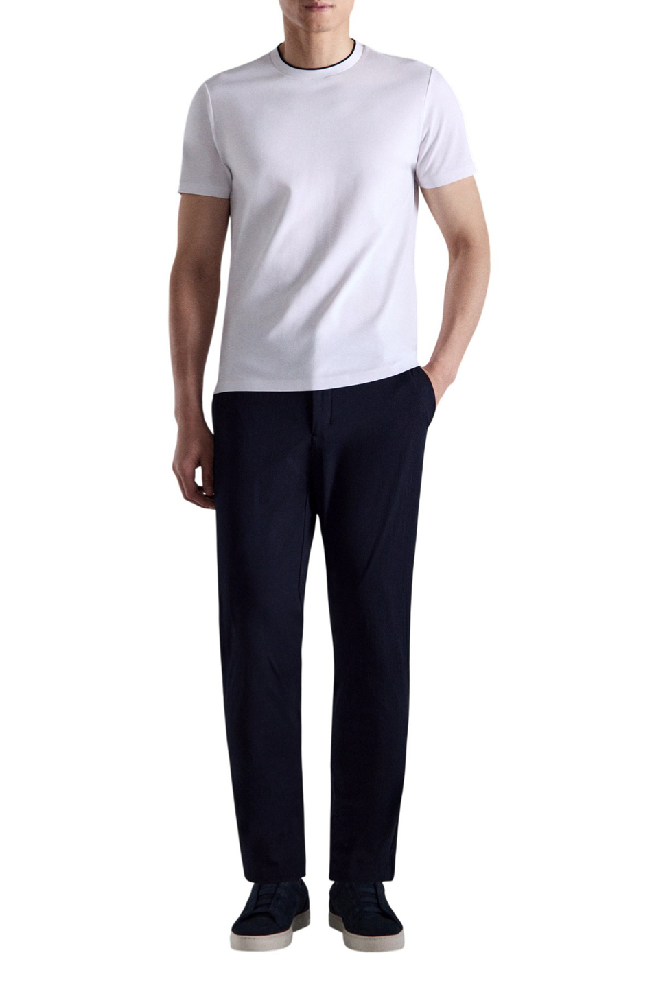 Мужской Mango Man Футболка GARDA облегающего кроя (цвет ), артикул 27064425 | Фото 2