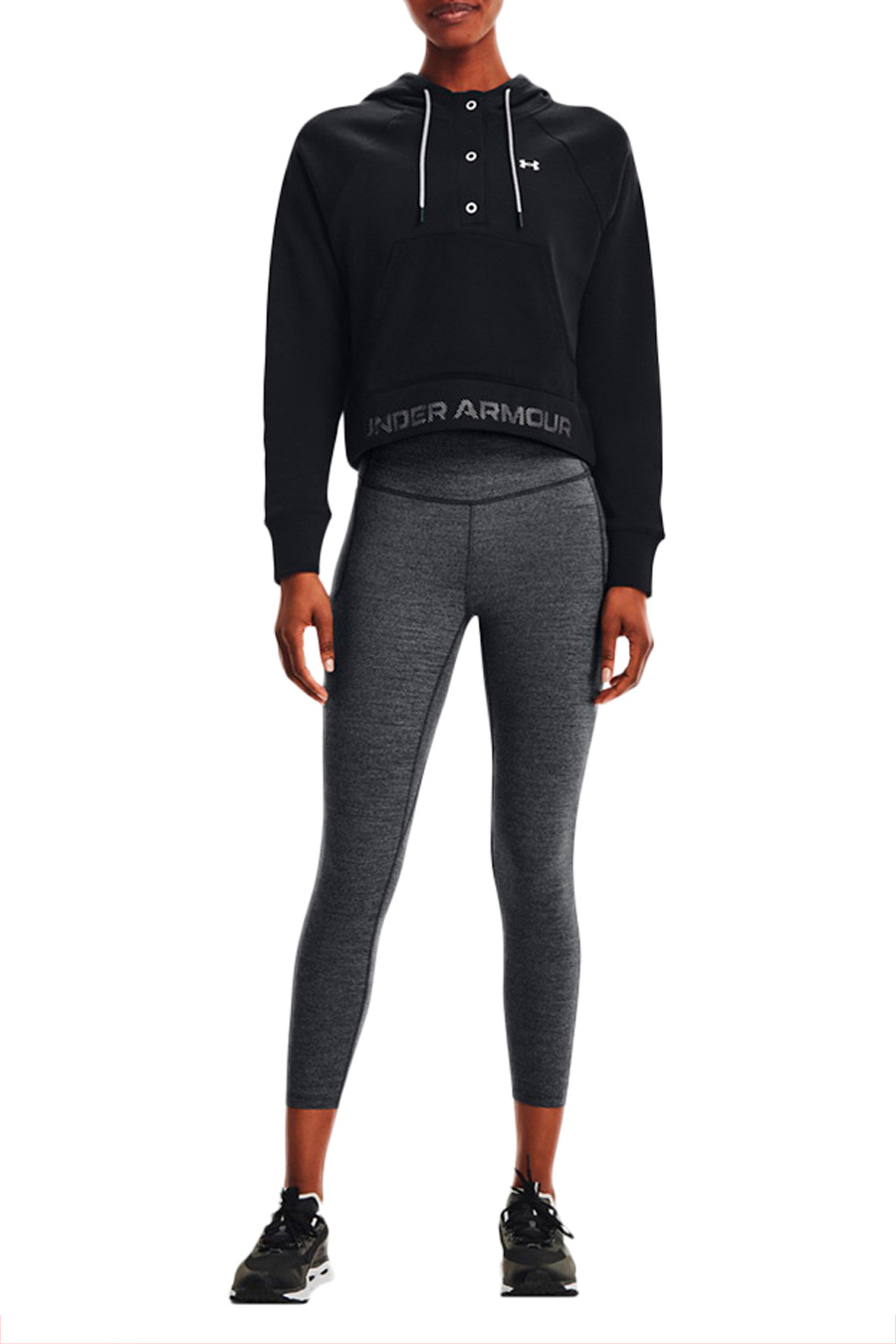 Женский Under Armour Толстовка Rival Fleece Mesh (цвет ), артикул 1365844-001 | Фото 2