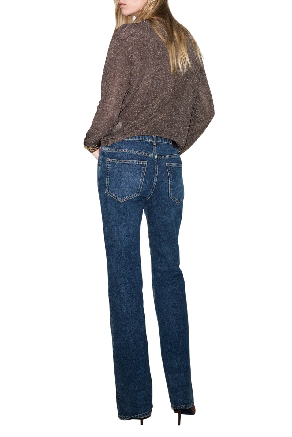 Женский Mango Джемпер KLONG с люрексом (цвет ), артикул 17009121 | Фото 4