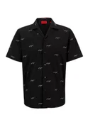 Мужской HUGO Рубашка с логотипированным принтом (цвет ), артикул 50490668 | Фото 1
