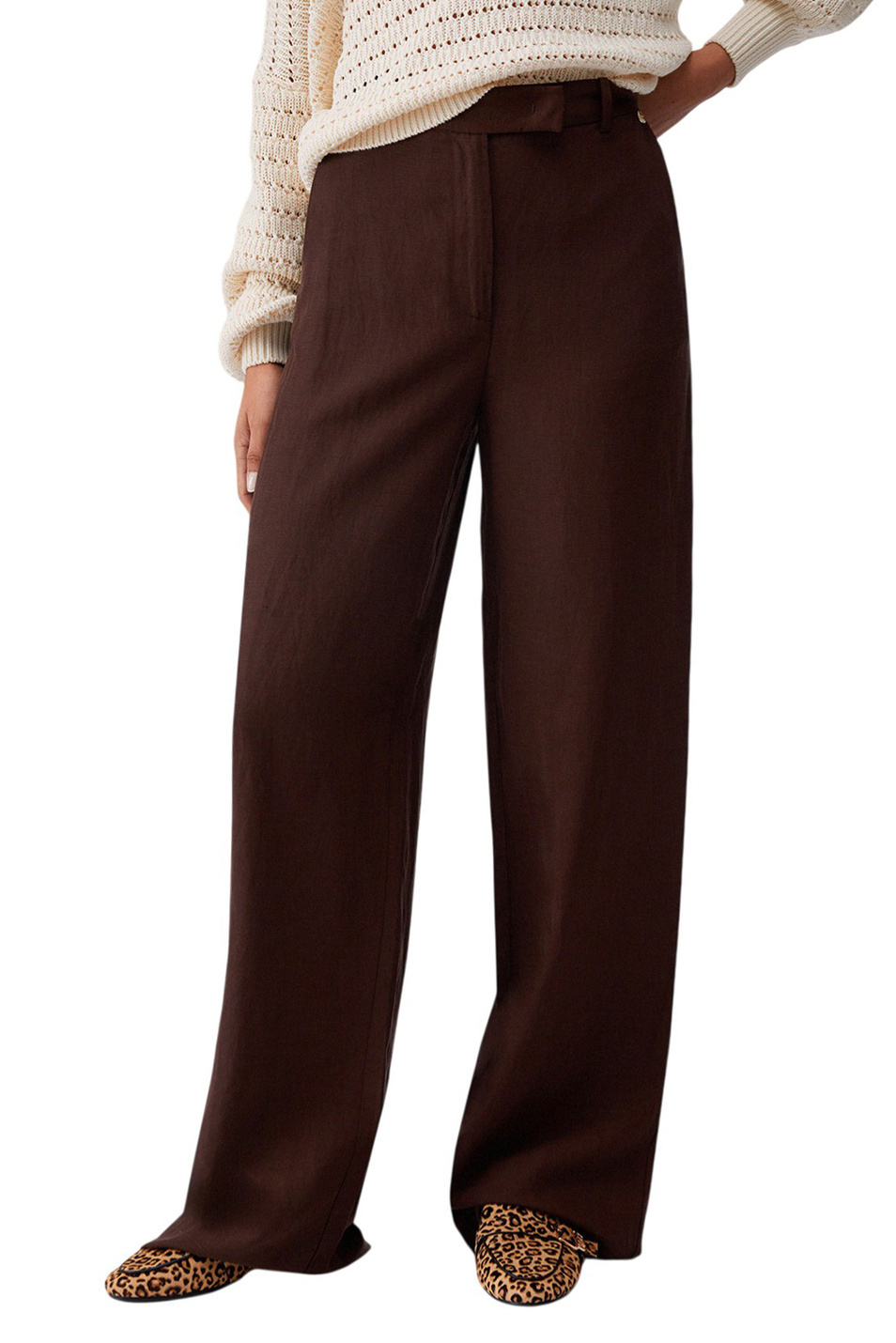 Женский Liu Jo Брюки из смесового льна (цвет ), артикул WA6480T4818 | Фото 3