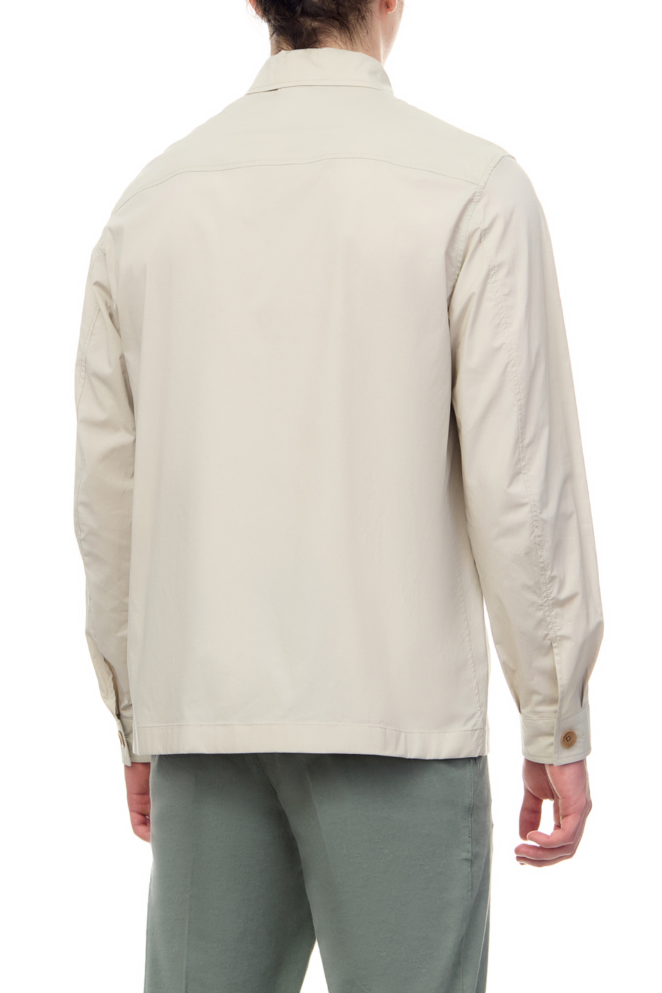 Мужской BOSS Рубашка из эластичного хлопка (цвет ), артикул 50489405 | Фото 4