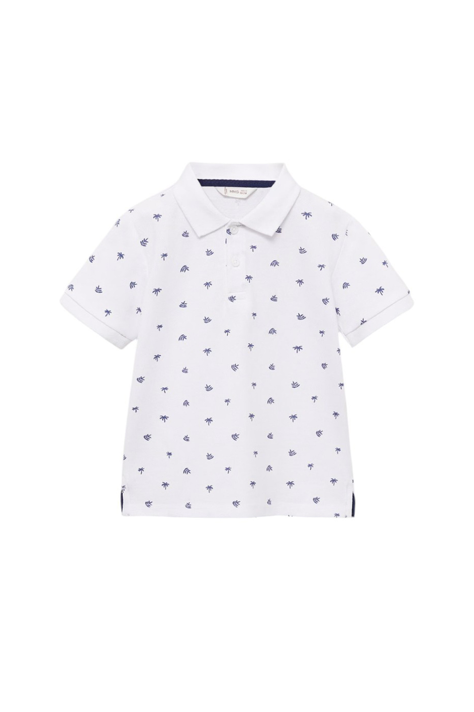 Мальчикам Mango Kids Поло JAVIP8 из хлопка с принтом (цвет ), артикул 87016710 | Фото 1