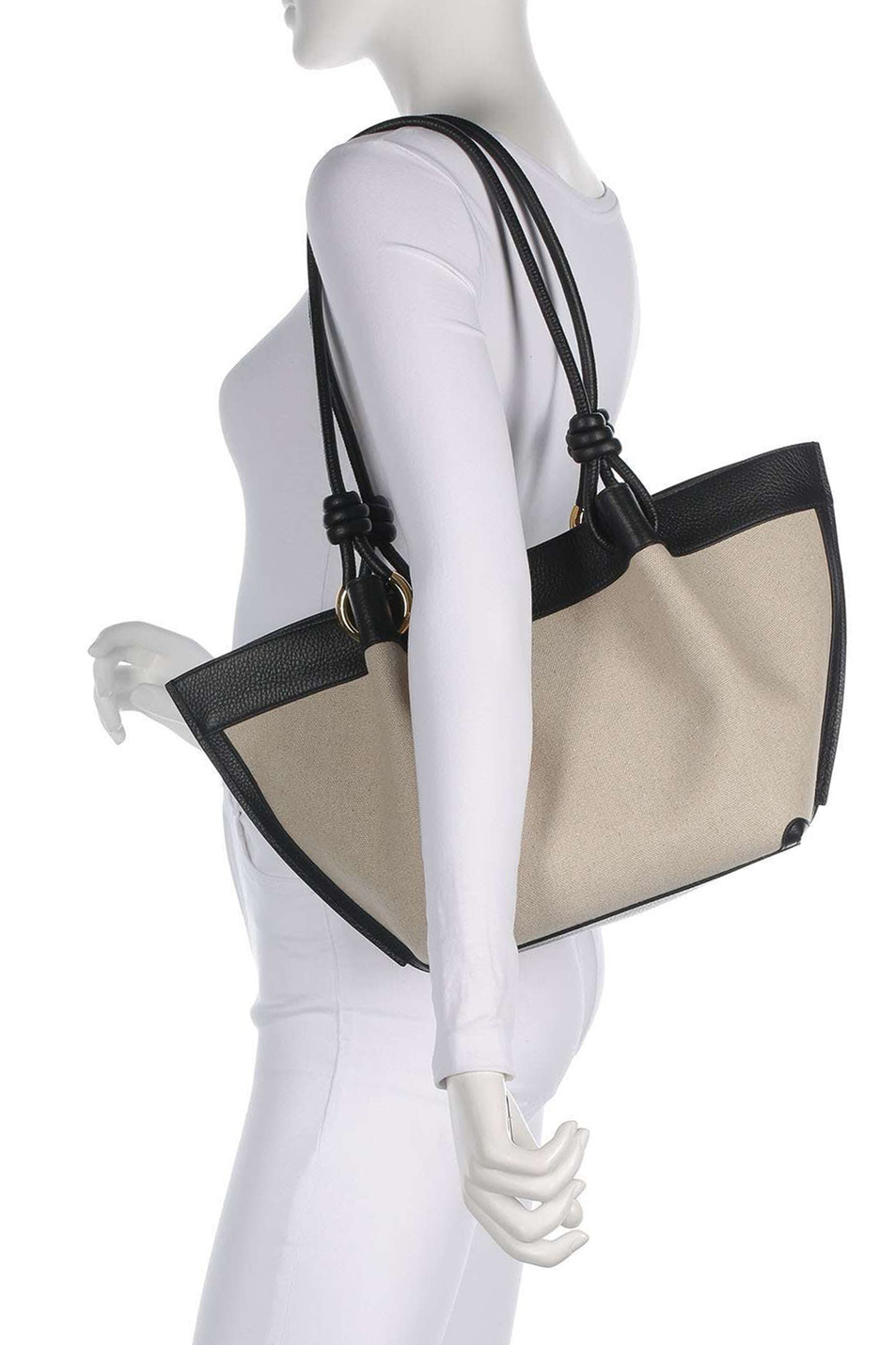 Женский Coccinelle Сумка FINN CANVAS с контрастной отделкой (цвет ), артикул E1U06110201 | Фото 3