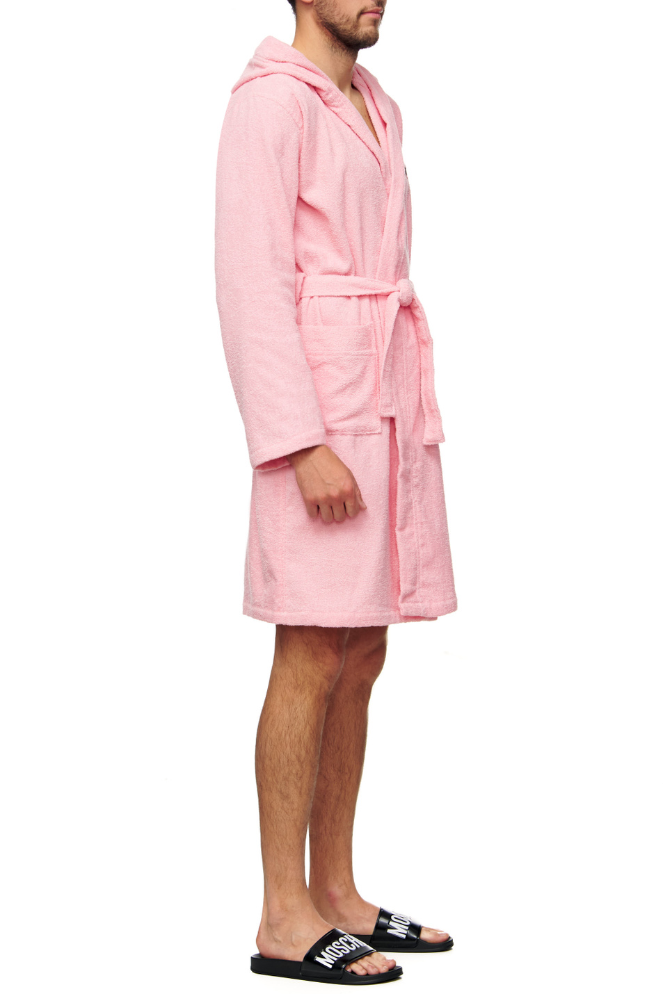 Moschino Махровый халат с фирменной вышивкой (цвет ), артикул A7302-5165 | Фото 2