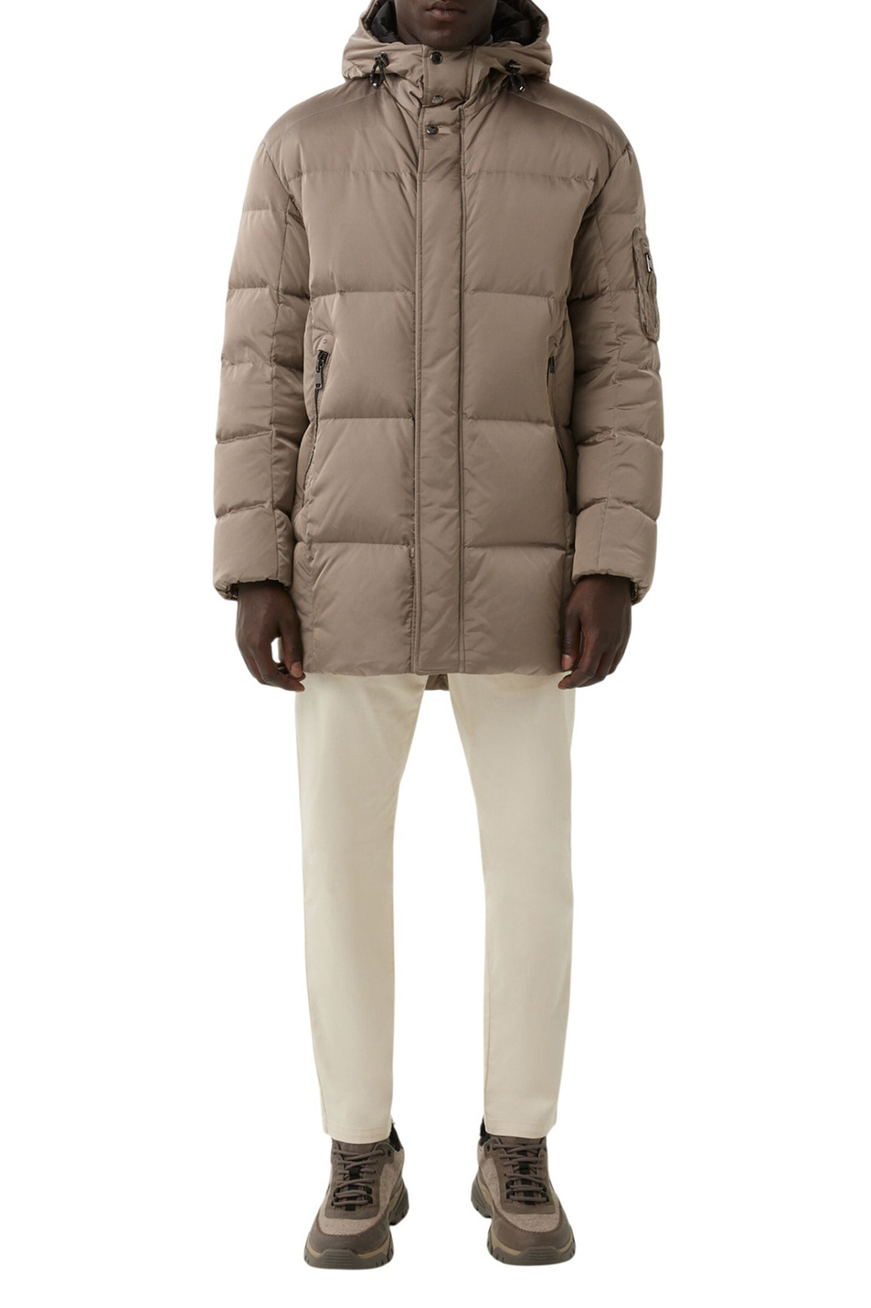 Куртка стеганая JONES-D2 с пуховым наполнителем|Основной цвет:Бежевый Мужской Bogner Куртка стеганая JONES-D2 с пуховым наполнителем (цвет ), артикул 38467593 | Фото 3