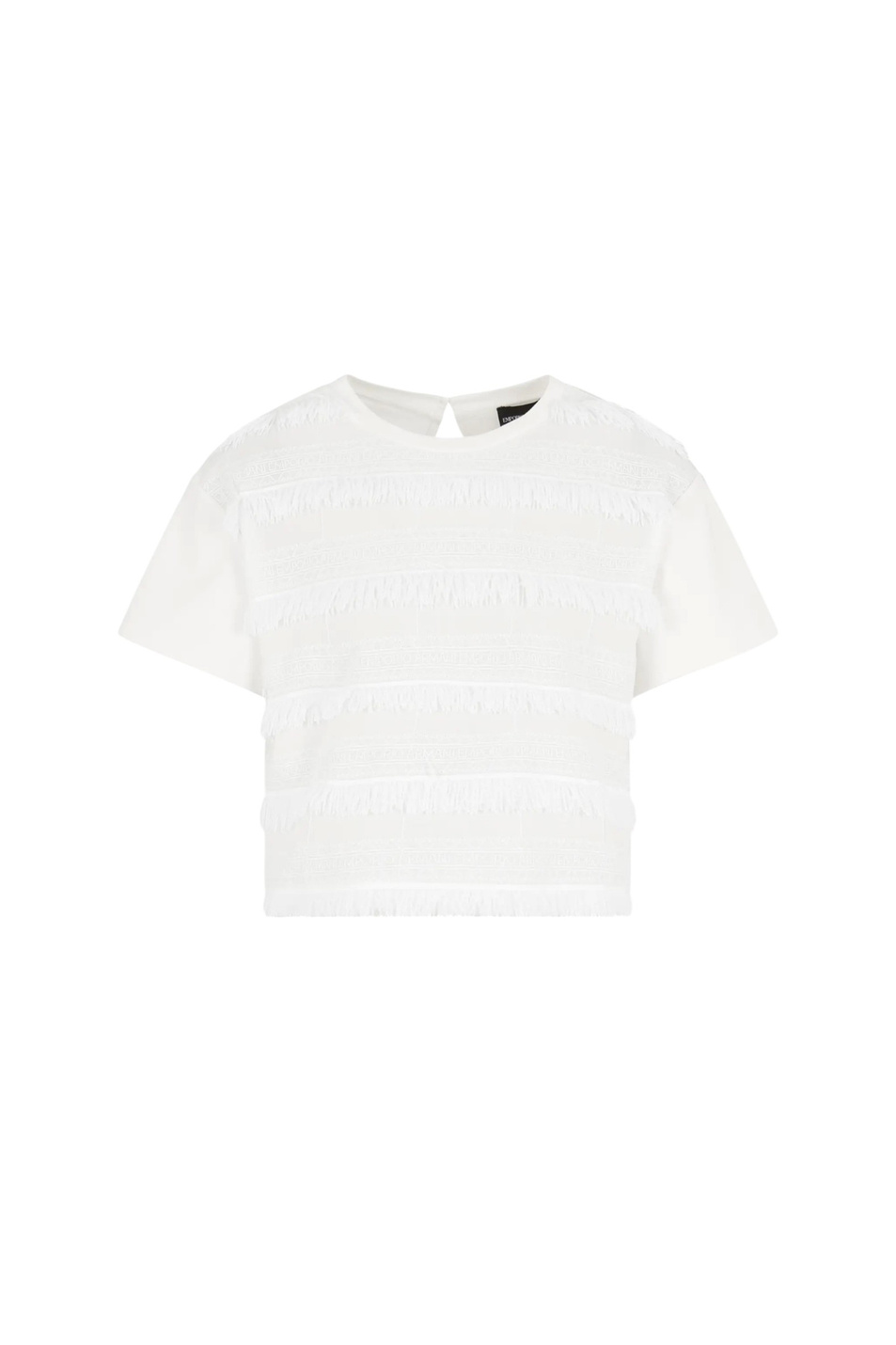 Женский Emporio Armani Футболка из хлопка (цвет ), артикул EW001518-AF12545 | Фото 1