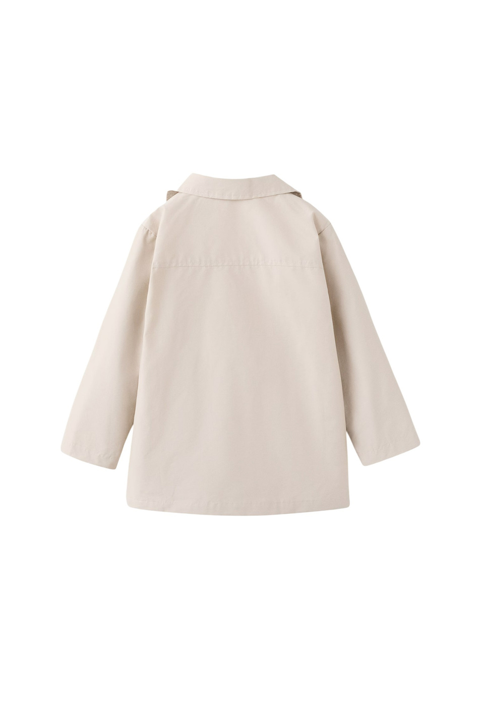 Тренч TRENCHB двубортный|Основной цвет:Бежевый Девочкам Mango Kids Тренч TRENCHB двубортный (цвет ), артикул 27084404 | Фото 2
