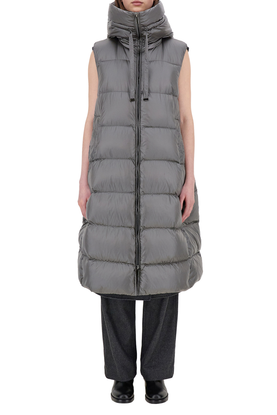 Женский Max Mara Жилет SPACEGI с капюшоном и кулиской (цвет ), артикул 92960816 | Фото 3
