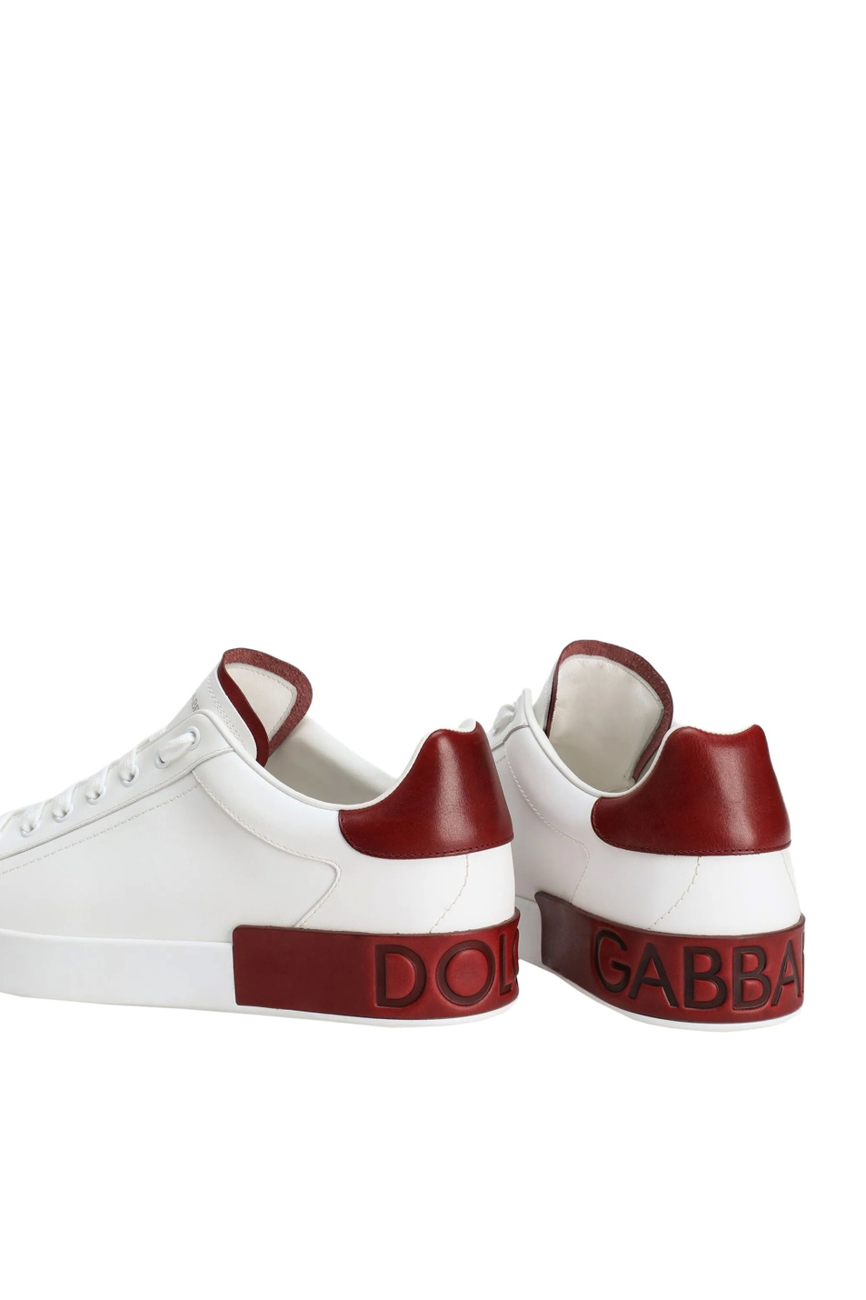 Мужской Dolce & Gabbana Кеды Portofino из натуральной кожи (цвет ), артикул CS2278-A9U73 | Фото 4